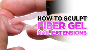 sculpt maniq fiber gel nail extensions