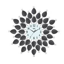 Black Og Ajanta Designer Wall Clocks