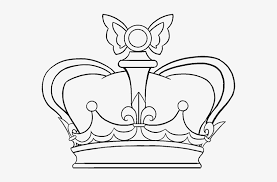 easy princess crown drawing at