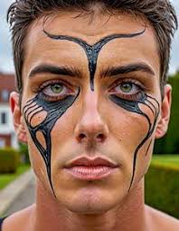 easy male halloween makeup free face