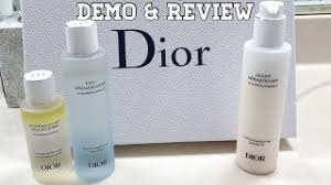 demo review dior makeup remover bi