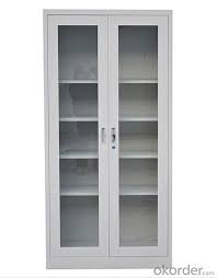 Metal Cabinet With Glass Doors 60
