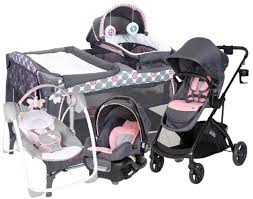 Baby Girl Combo Travel System Set