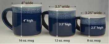 Mug Sizes And Colors Mug Revolution