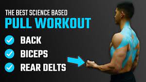pull workout for growth back biceps