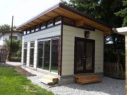 12 x 21 coastal modern shed modern