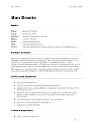 Different Resume Formats Simple Resume Format