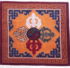 tibetan carpet with dorje design sdr