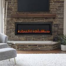 Recessed Electric Fireplace Insert