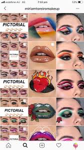 insram feed ideas for makeup artists