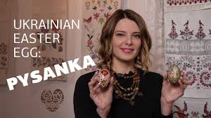 ukrainian easter egg pysanka and