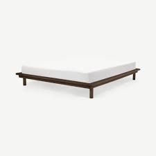 meiko double platform bed with drawer