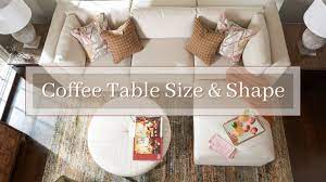 Size Shape Coffee Table