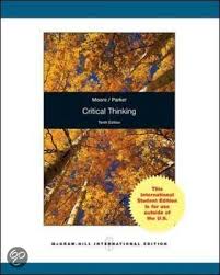 Amazon com  Critical Thinking                  Brooke Noel Moore     Goodreads critical thinking moore   th edition international