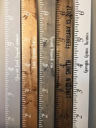 Giant Personalized Measuring Stick Growth Chart Wooden
