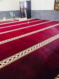 red polypropylene turkey masjid carpet