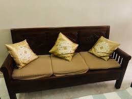new wooden sofa 5 seater set furniture