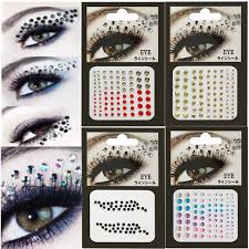 eyes glitter makeup adornment sticker
