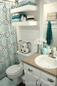 Discover inspiration for your bathroom remodel, including colors, storage, layouts and organization. Bathroom Makeover On A Budget Diy Small Apartment Small Bathroom Decor Bathroom Decor
