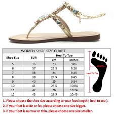 Meigar Womens Summer Rhinestones Thong Gladiator Sandals