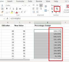 As with any excel formula, the percentage change calculation can use values that are stored in your spreadspeed, instead of actual numbers. How Do You Calculate Percentage Increase Or Decrease In Excel