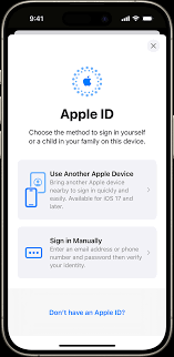 sign in with your apple id apple support