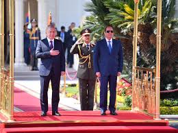 egyptian president uzbek counterpart