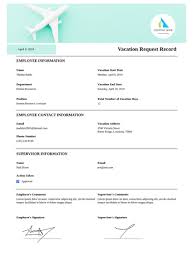 We rely on leave schedules to be able to allocate just the right number of heads allowed to be away from work for a particular time. Professional Employee Record Template Pdf Templates Jotform