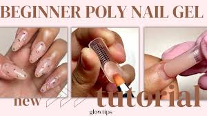 beginner poly nail gel tutorial how