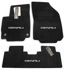 gmc terrain denali floor mats set 2010