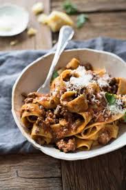 italian sausage ragu sauce recipetin eats