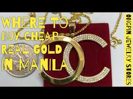 where to real gold in manila