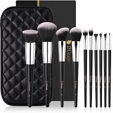 ducare makeup brushes with case 10pcs