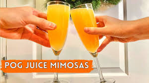 how to make pog juice mimosas