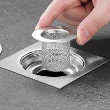 anti clog slag mesh metal sink strainer