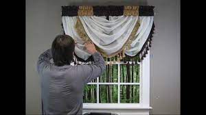 waterfall valance how to hang you