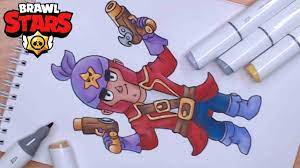 Check brawl stars current and upcoming events. Brawl Stars Romaia Corsair Colt 2 30h Cum Se Deseneaza How To Draw Youtube