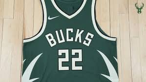 Our milwaukee bucks jerseys are all officially licensed, complete with the nba logoman patch, and manufactured by nike, so you know you're getting the real deal with quality to match the team's performance. Milwaukee Bucks Unveil New Earned Edition Jersey
