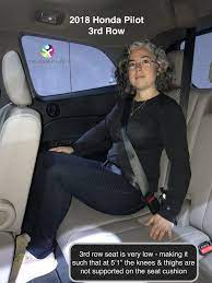 the car seat ladyhonda pilot the car