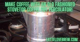 stovetop coffee pot percolator
