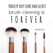 to clean your makeup applicators