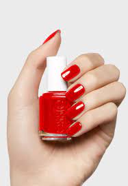 essie red nail polish a list for