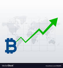 Bitcoins Upward Trend Growth Chart