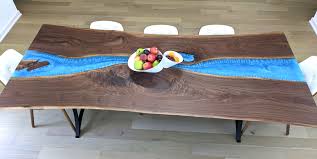 best wood for epoxy tables river