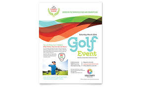 Microsoft Word Golf Brochure Template