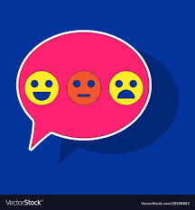 Sticker Emoticon Set Icons Emoji Symbols Isolated Vector Image