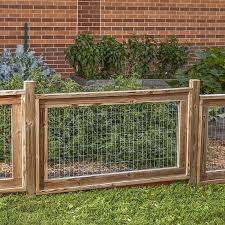 Stylish Garden Fence Woodworking Plan