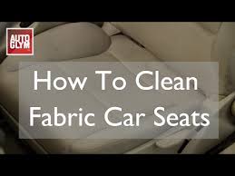 How To Clean Fabric Car Seats