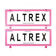 Altrex Number Plate Protector Covers