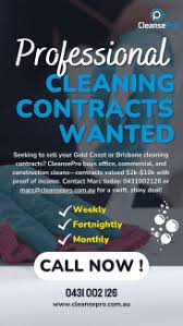 cleaning contracts wanted business